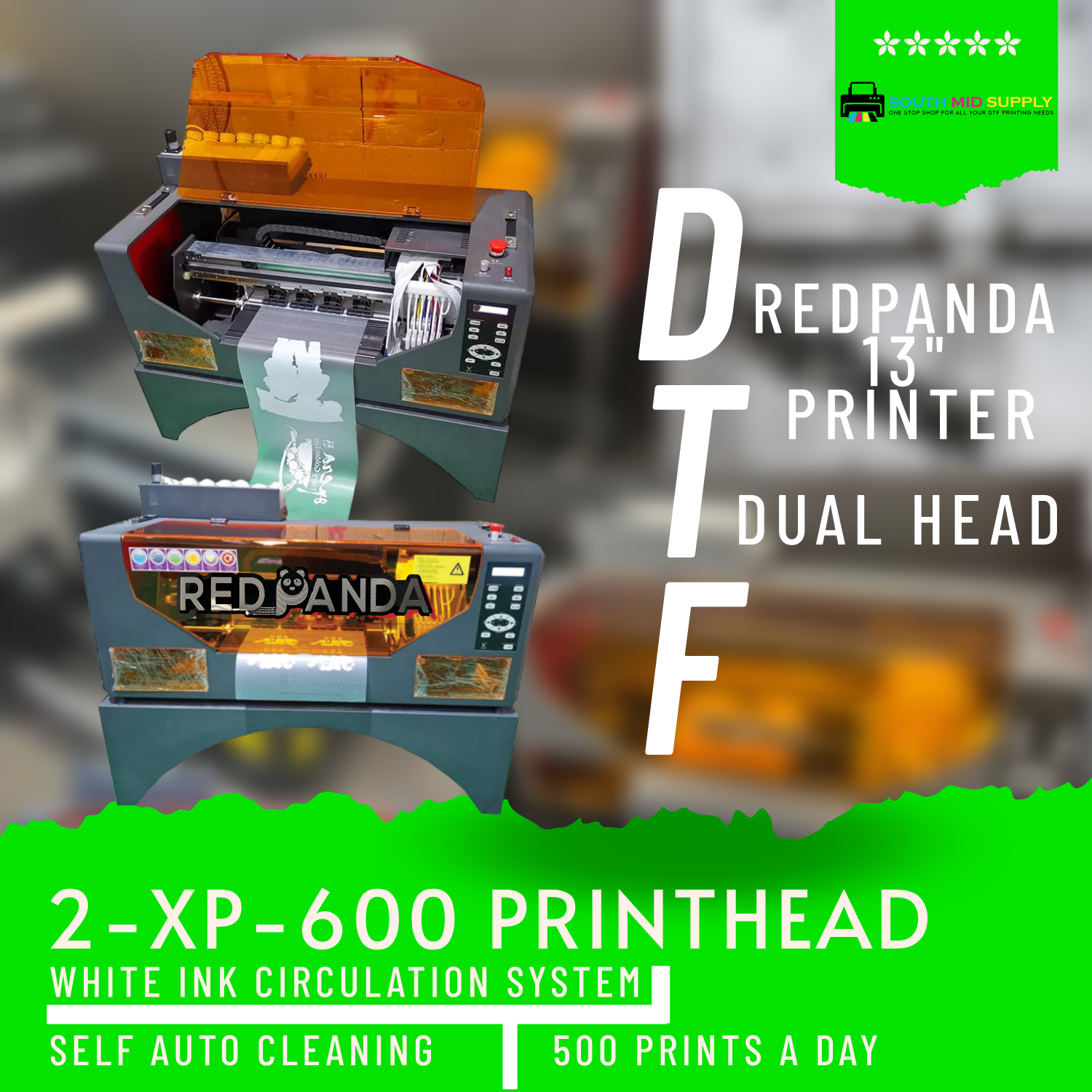 24in Direct Transfer Printer DTF Printer Direct to Film Printer