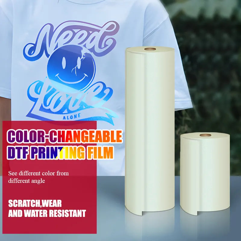 Double Side Roll Dtf Heat Transfer Film Abrasion Resistance Pet