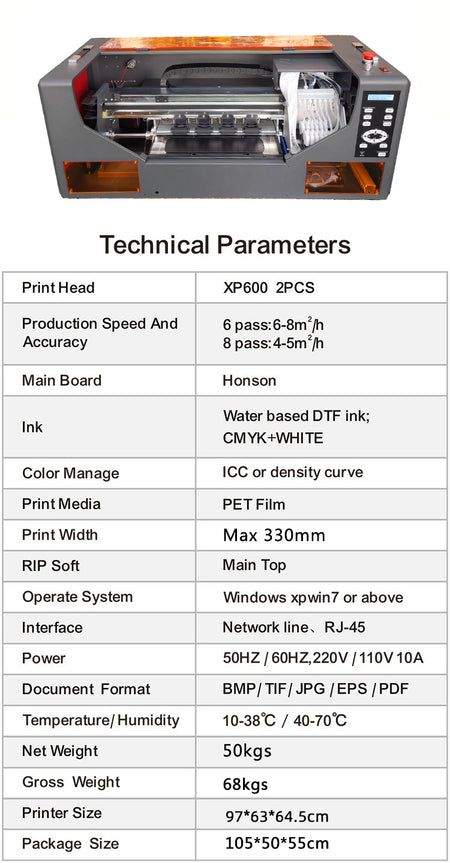 DTF Printer Red Panda 13